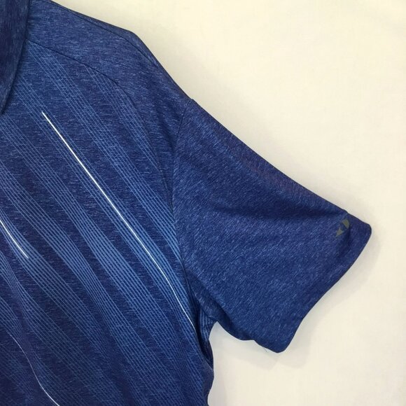 Grand Slam Men's 3-Button Golf Polo Shirt Size XXL in Blue Activewear Career - Picture 3 of 11